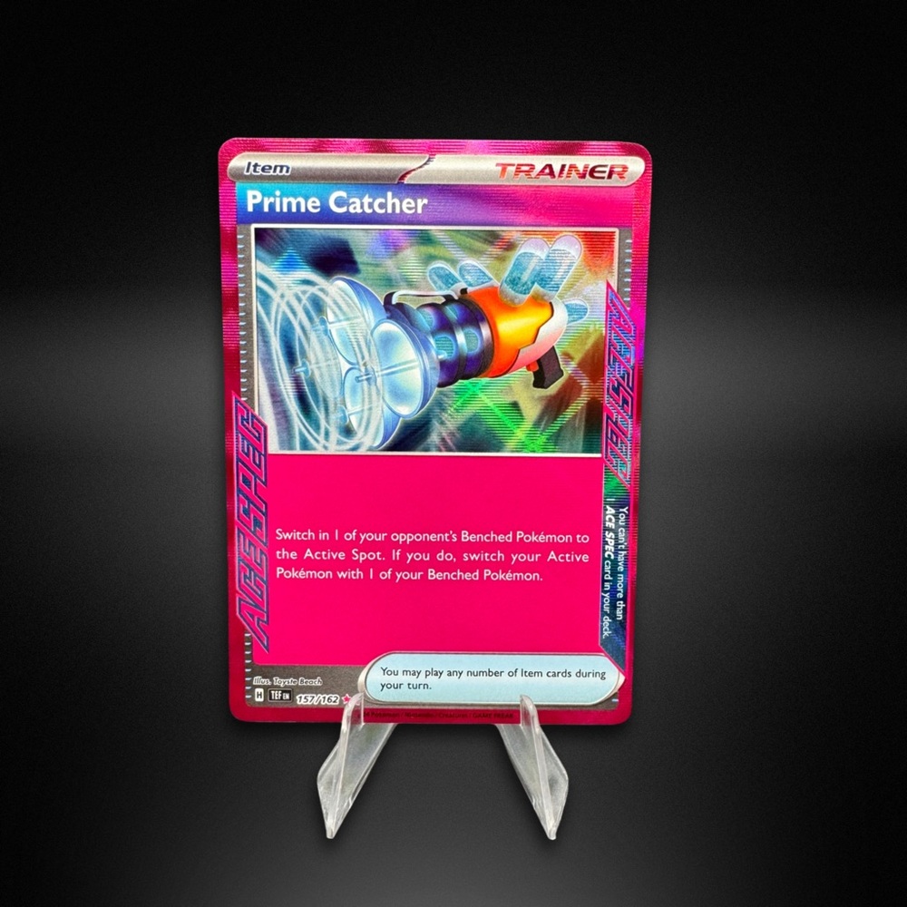 Prime Catcher [ACE SPEC RARE] 157/162 Pokemon Temporal Forces 2024